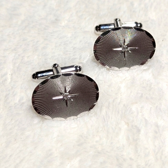 Vintqge Amson Sterling Silver Cufflinks - Picture 2 of 7